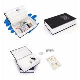 Két sắt hình quyển từ điển - Booksafe (Màu đen)