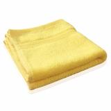 [HCM]Khăn tắm cỡ trung Bochang 40 x 70 cm 100% cotton lông mềm mịn (Vàng)