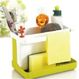 Khay đựng dụng cụ nhà bếp và dụng cụ cọ rửa đa năng (Trắng)