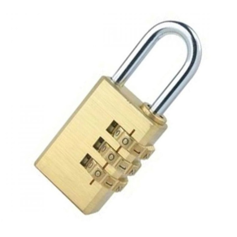 Khóa bấm mật khẩu 3 số YETI The Anh YETI-ITALY 330 (Vàng)