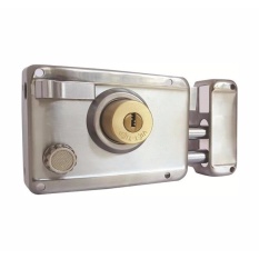 Khóa cổng 2 chốt ngang đúc và chốt an toàn đặc Việt Tiệp cực kỳ chắc chắn - Huy Tưởng
