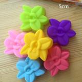 Khuôn 5 cm silicon hoa khế bộ 06 khuôn ( 6 màu sắc)