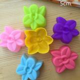 Khuôn 5 cm silicon hoa khế bộ 06 khuôn ( 6 màu sắc)