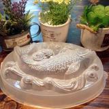 KHUÔN RAU CÂU  NHỰA HÌNH CÁ CHÉP