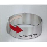 Khuôn ring mousse tròn thay đổi kích thước 15-30cm
