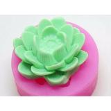 [HCM]Khuôn silicon 4D hoa sen nở 7cm