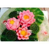 [HCM]Khuôn silicon 4D hoa sen nở 7cm