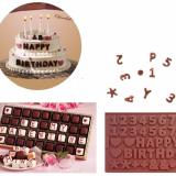 Khuôn silicon chữ Happy Birthday