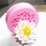 Khuôn silicon hình hoa thược dược 5.7cm