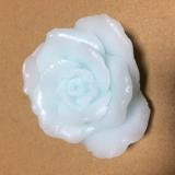 Khuôn silicon hoa hồng nổi 3D trung 6cm