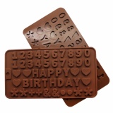 KHUÔN SOCOLA SILICON CHỮ HAPPY BIRTHDAY