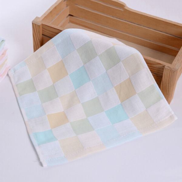 Trẻ em Bé Khăn Cotton Thoải Mái Vuông Khăn Đi Biển Tay Ăn Tắm Tắm Mặt Giặt Vệ Sinh Khăn Tay-quốc tế