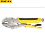 Kìm bấm chết mỏ cong Stanley 10''/254mm 84-371-1