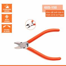 Kìm cắt lưỡi tròn 6 Inch, có lò xo Fujiya 60S-150