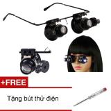 Kính lúp đeo sửa chữa kính phóng đại 20 lần