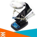 Kính lúp hàn mạch để bàn đa năng th-7023 3x/4.5x quay 360 độ