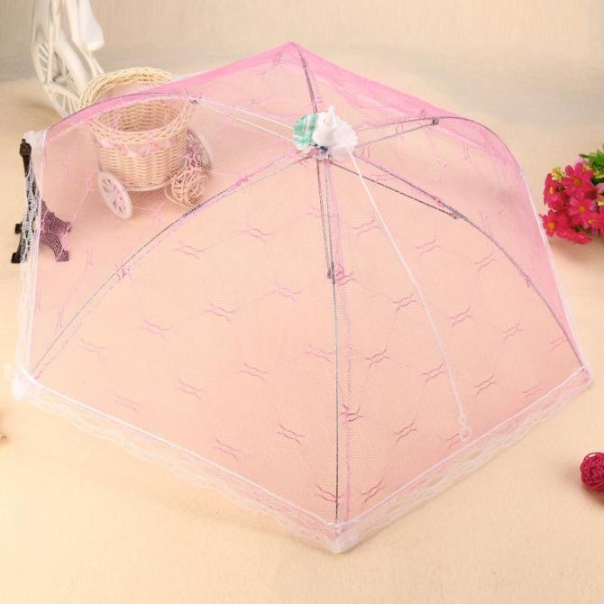 Pink Patio Umbrellas Walmart com Source · Kitchen Food Umbrella Cover Picnic Barbecue Party Fly Mosquito Mesh Net Tent NEW intl Lazada vn