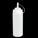 Kitchen Plastic Squeeze Bottle Dispenser 8oz for Sauce Vinegar Oil Ketchup
