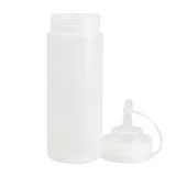 Kitchen Plastic Squeeze Bottle Dispenser 8oz for Sauce Vinegar Oil Ketchup (Intl)