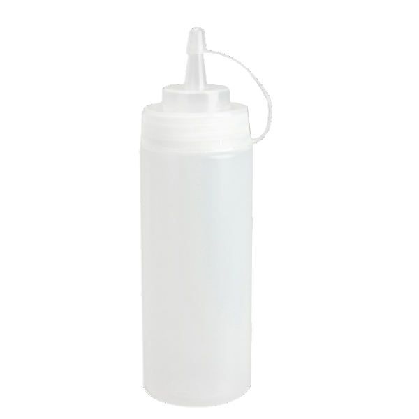 Kitchen Plastic Squeeze Bottle Dispenser 8oz for Sauce Vinegar Oil Ketchup (Intl)