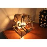 Lamp Hexagona, wood  wood white