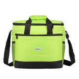 Large Insulated Cooler Cool Shoulder Bag Outdoor Camping Picnic Lunch Handbag # Green - intl