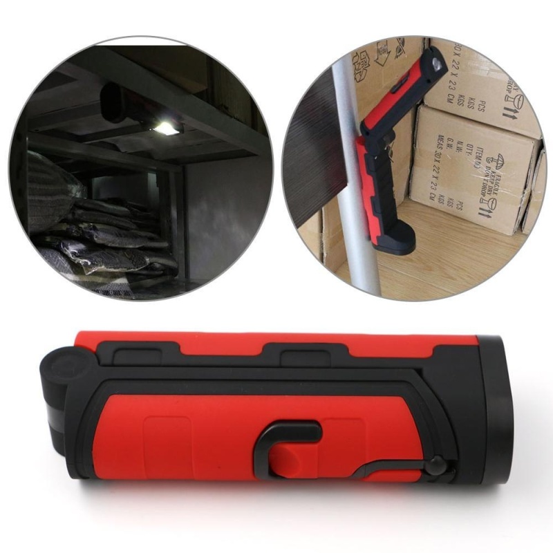 Bảng giá LED Flexible Work Light Portable Magnetic Inspection Folding Flashlights - intl