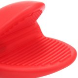 Leegoal Đỏ Ốp Nồi Lò Nướng Mini Mitt Nấu Kẹp Tay Cầm Chịu Nhiệt-1 cặp (2 cái) -quốc tế