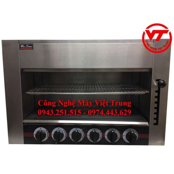 Lò nướng salamander 6 họng dùng gas(VT-LN01)