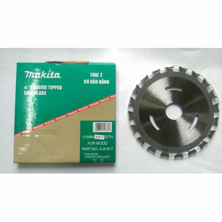 lưỡi cắt gỗ makita 2 mặt phi d110mm