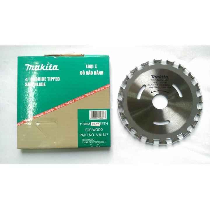 lưỡi cắt gỗ makita 2 mặt phi d110mm