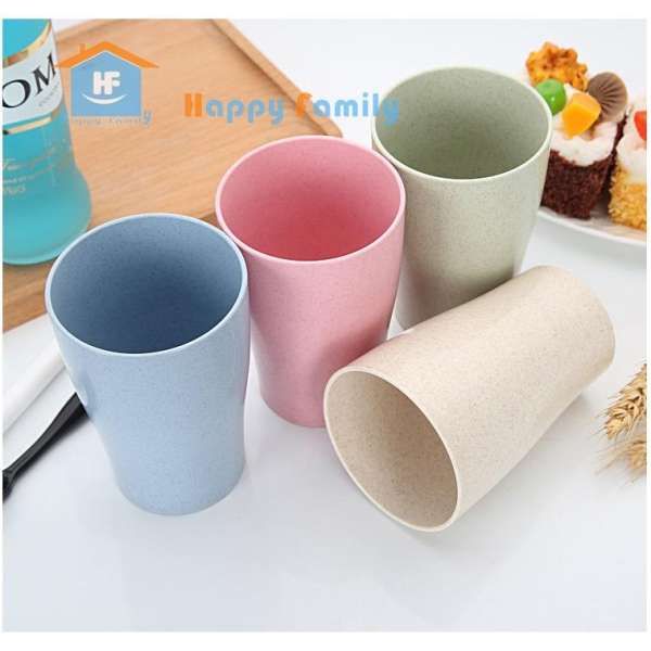 Ly chất liệu sợi lúa mì Wheat Straw -4cái