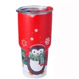 Ly giữ nhiệt 24h Yeti 900ml Snowman