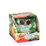 Ly nến thơm khử mùi bartek candles bat8404 green tea 100g