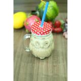 [HCM]LY THỦY TINH QUAI TRÀ SỮA CON CÚ 350ML