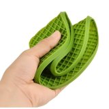 BÃI ĐÁP Silicone Đế Lót Ly Chịu Nhiệt chống Trơn Trượt Chén Bát Nồi Placemat Kèm Túi (Xanh Lá)-quốc tế