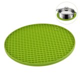 BÃI ĐÁP Silicone Đế Lót Ly Chịu Nhiệt chống Trơn Trượt Chén Bát Nồi Placemat Kèm Túi (Xanh Lá)-quốc tế