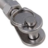 M10 304 Thép không gỉ Đóng Cửa Cơ Thể Hàm Turnbuckle (Bạc)-quốc tế