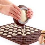 Macaron Khuôn Nướng Bánh Silicon Nồi Tờ Bộ Lò TỰ LÀM Bánh Khuôn Mẫu-quốc tế