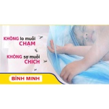 Màn chụp chống muỗi tự bung cao cấp 1m8 x 2m siêu bền - Hàng Việt Nam