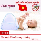 Màn chụp tự bung BÌNH MINH loại 2 cửa 1m6 x 2m - Hàng Việt Nam sản xuất
