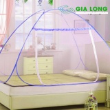 Màn chụp tự bung chống muỗi không đáy cao cấp 1.6M x 2M (Gia Long Made in VietNam)