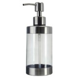 Manually Bathroom Shower Body Lotion Shampoo Lotion Cream Liquid Soap Dispenser Stainless Steel Pump Head - intl