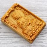 Mặt gỗ hoàng đàn Quan âm bồ tát MG1