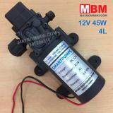 Máy Bơm Nước Mini Áp Lực 12V 45W 4L