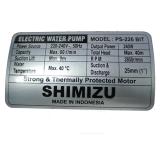 Máy bơm nước Shimizu PS-226 BIT không tự động, đẩy cao, giếng cạn