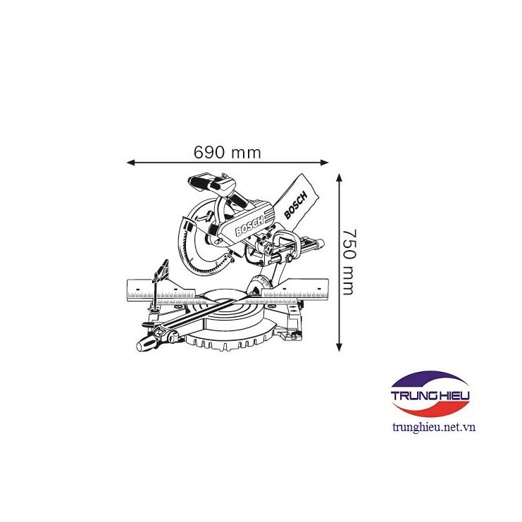 Máy cắt đa năng cầm tay Bosch GCM 12 SDE