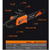 Máy cưa xích điện công suất 1600W