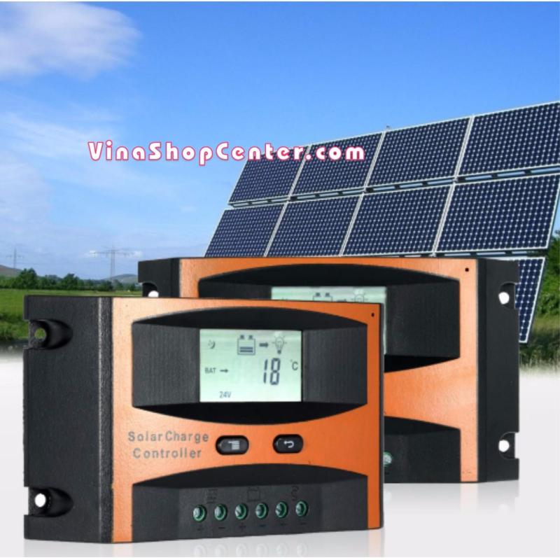 Máy điều khiển sạc năng lượng mặt trời 12V24V / 20A Màn hình LCD