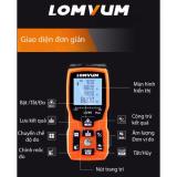 Máy đo khoảng cách laser thông minh lomvum 40 plus, khoảng cách đo 50m